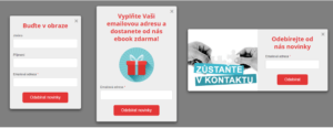 Pop-up okno v SmartEmailingu – wp-škola